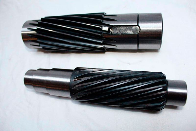 Eixo helicoidal